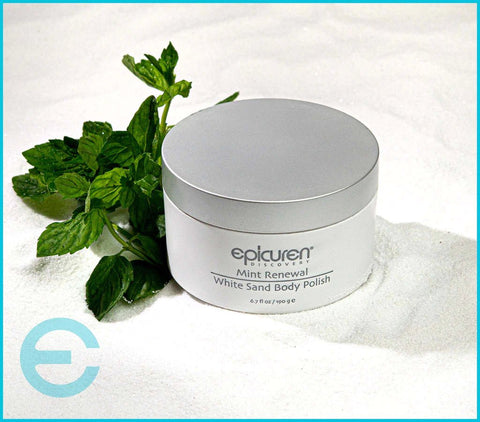 EPICUREN Mint Renewal White Sand Body Polish 6.7 fl oz - Advanced Skin Care Day Spa - Epicuren